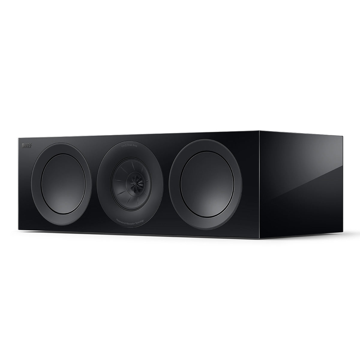KEF R6 Meta Center Channel Speaker (Gloss Black)