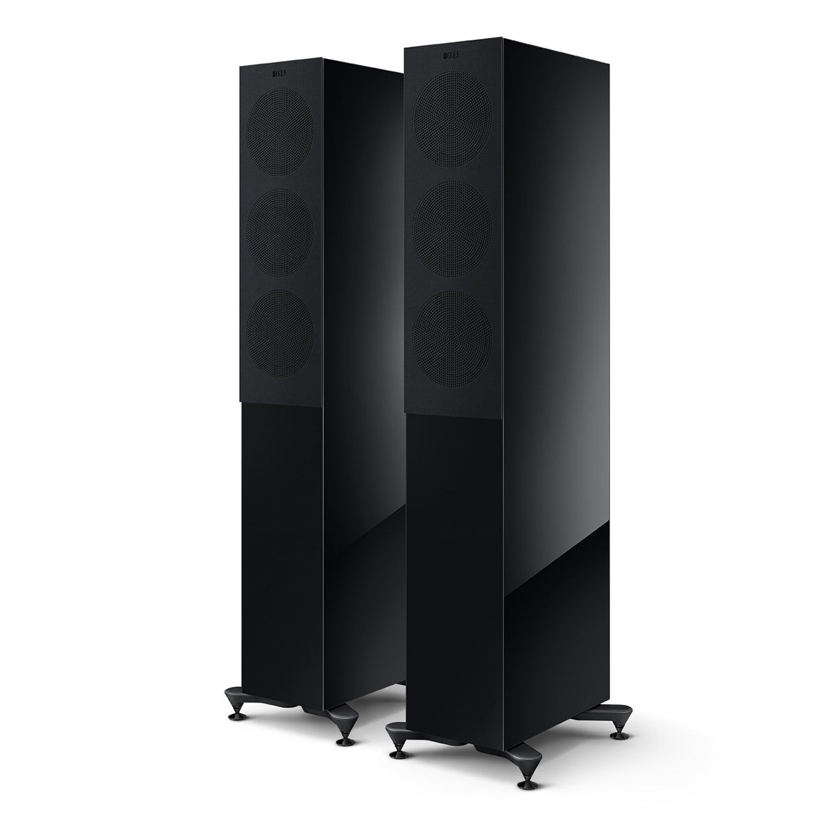 KEF R5 Meta Floorstanding Speaker - Each (Gloss Black)