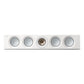 KEF Reference 4 Meta Center Channel Speaker (High-Gloss White/Champagne)