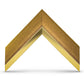 Deco TV Frames 32" Slim Frame for Samsung The Frame TV 2021-2024 (Modern Gold Leaf)