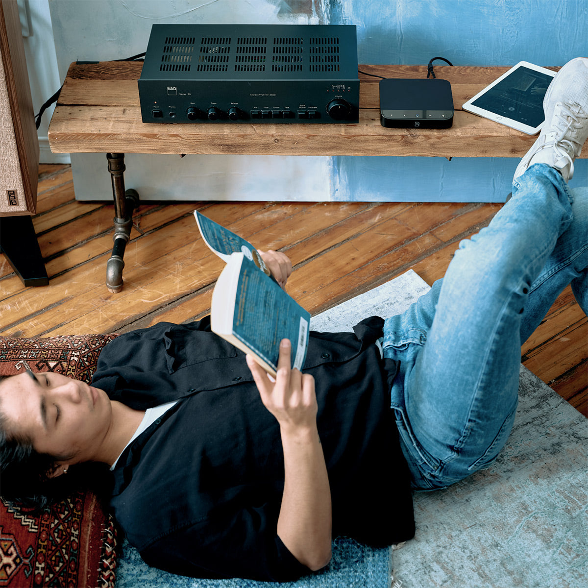 Bluesound Node Nano Wireless Music Streamer with RC1 Remote