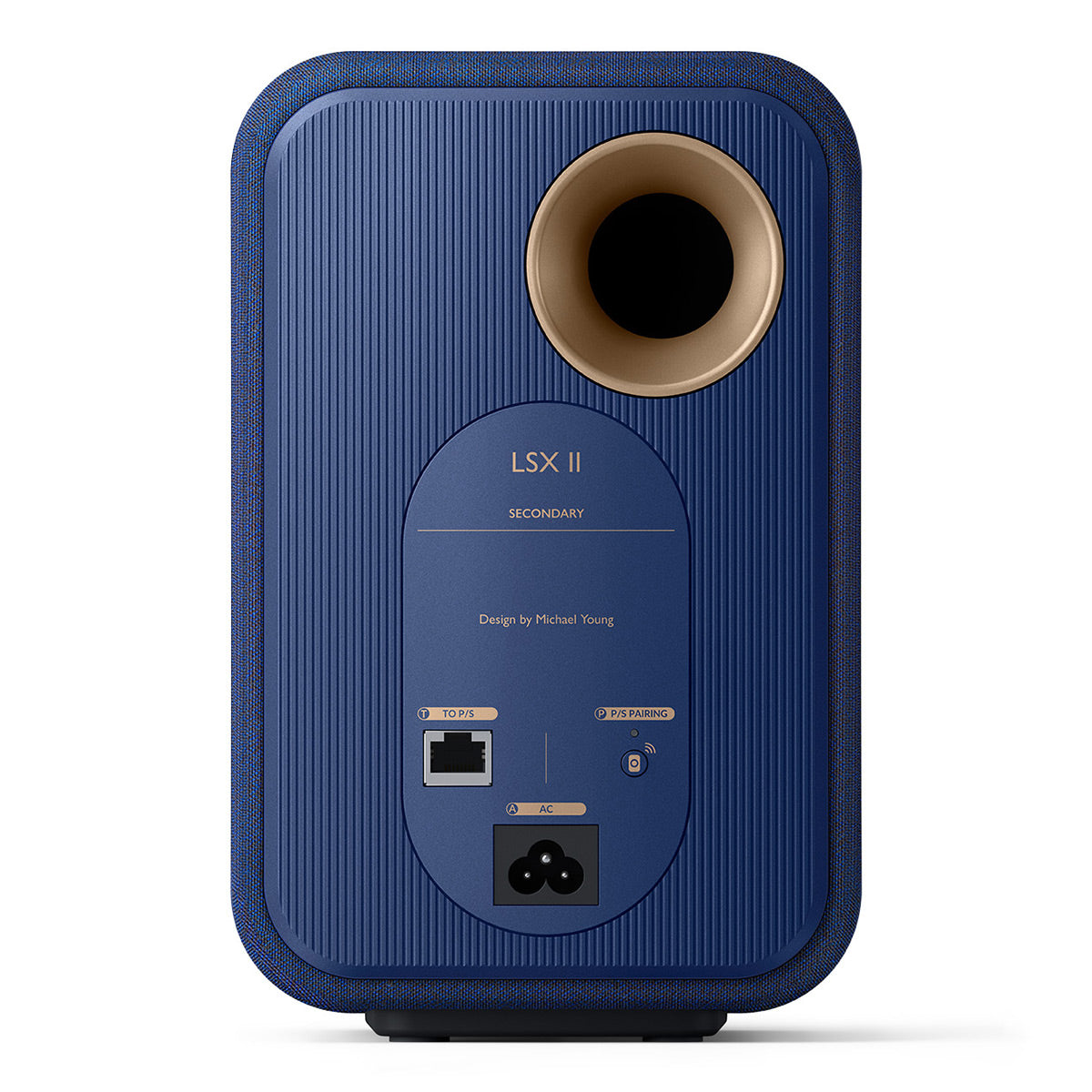 KEF LSX II Bookshelf Speakers - Pair (Cobalt Blue)