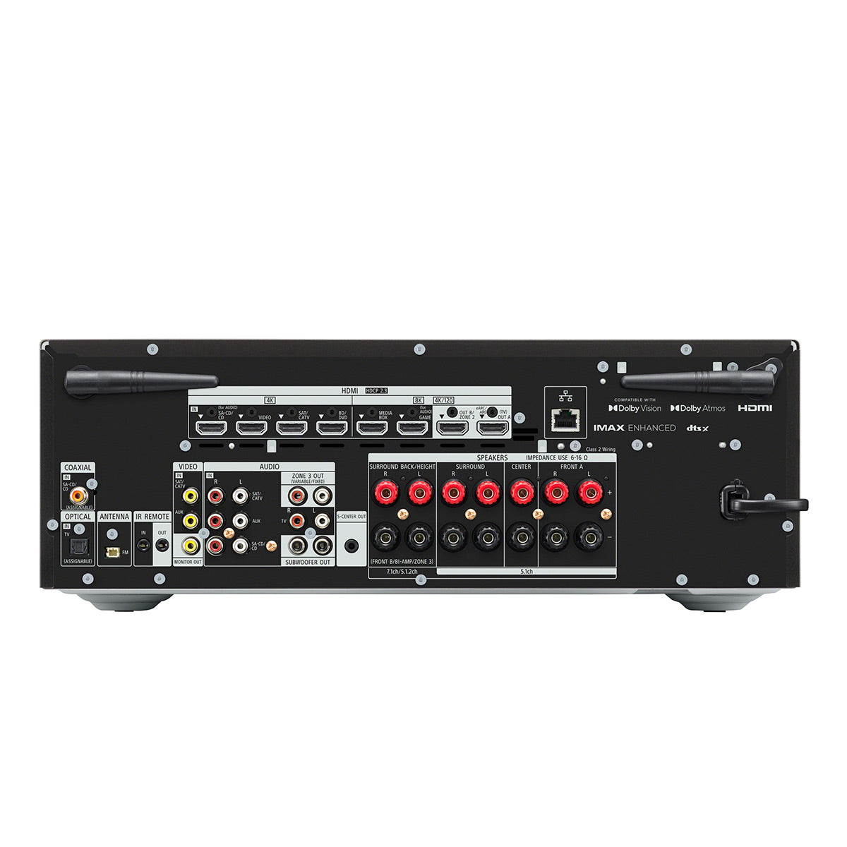 Sony STR-AN1000 7.2 Channel 8K AV Receiver with AudioQuest SKY 3m HDMI Cable