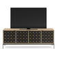 BDI Elements 8709 Constellation Media Cabinet with Console Base (Washed Oak)
