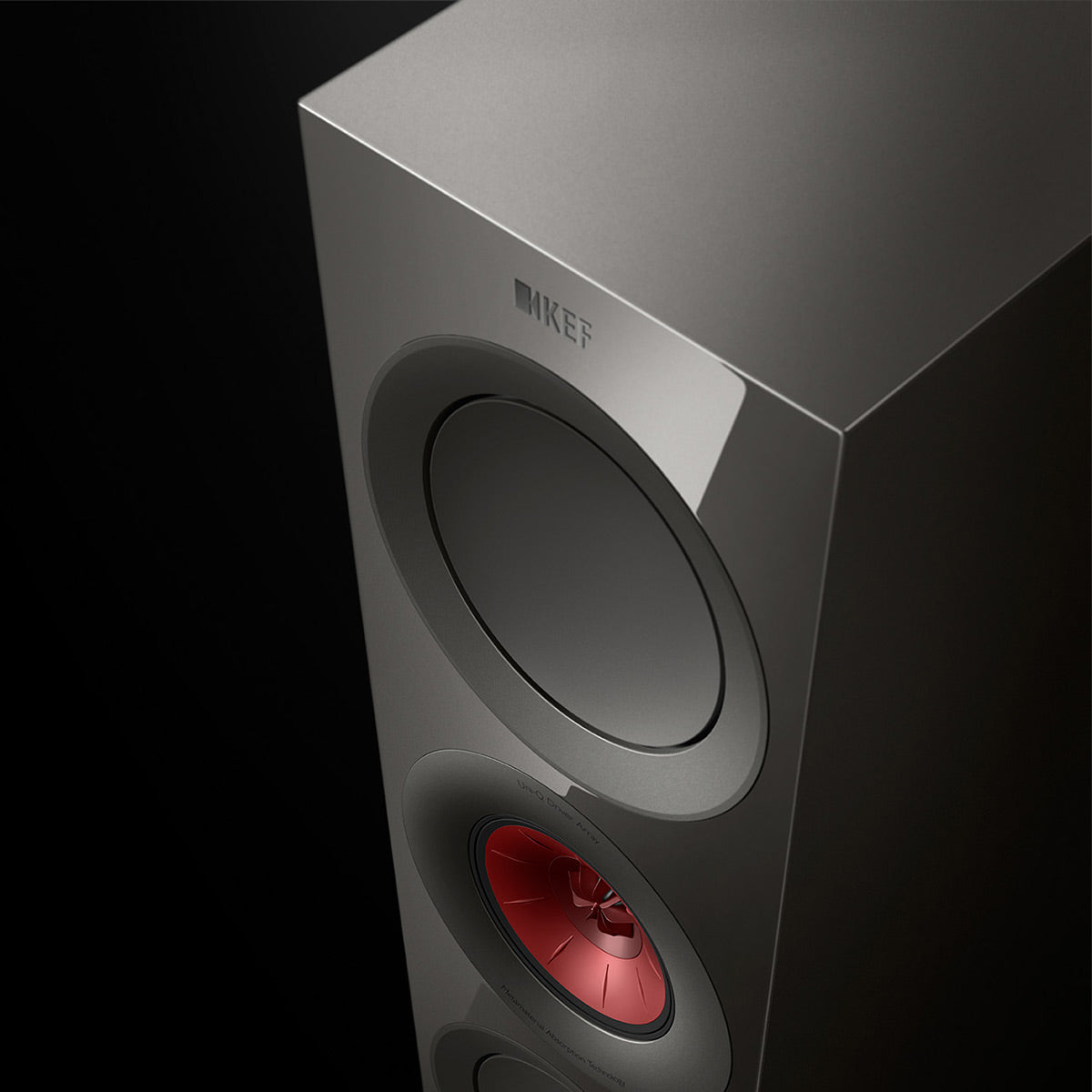 KEF R7 Meta Floorstanding Speaker - Each (Gloss Titanium Limited Edition)