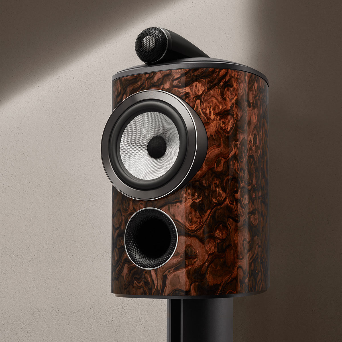Bowers & Wilkins 805 D4 Signature 2-Way Bookshelf Speaker - Pair (California Burl Gloss)