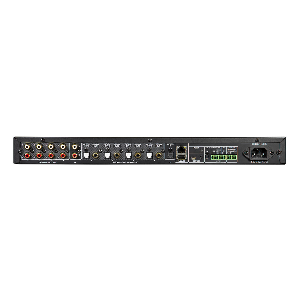 NAD Electronics CI 580 V2 Rack Mount BluOS Network Audio Streamer