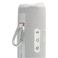 JBL Flip 7 Portable Bluetooth Speaker Bundle with Magnetic Mount (White)