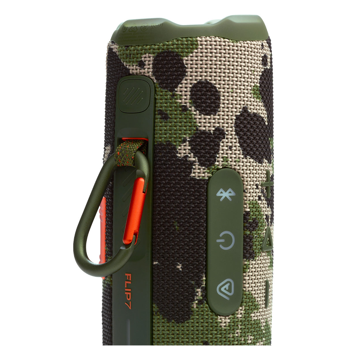 JBL Flip 7 Portable Bluetooth Speaker Bundle with Magnetic Mount (Squad)