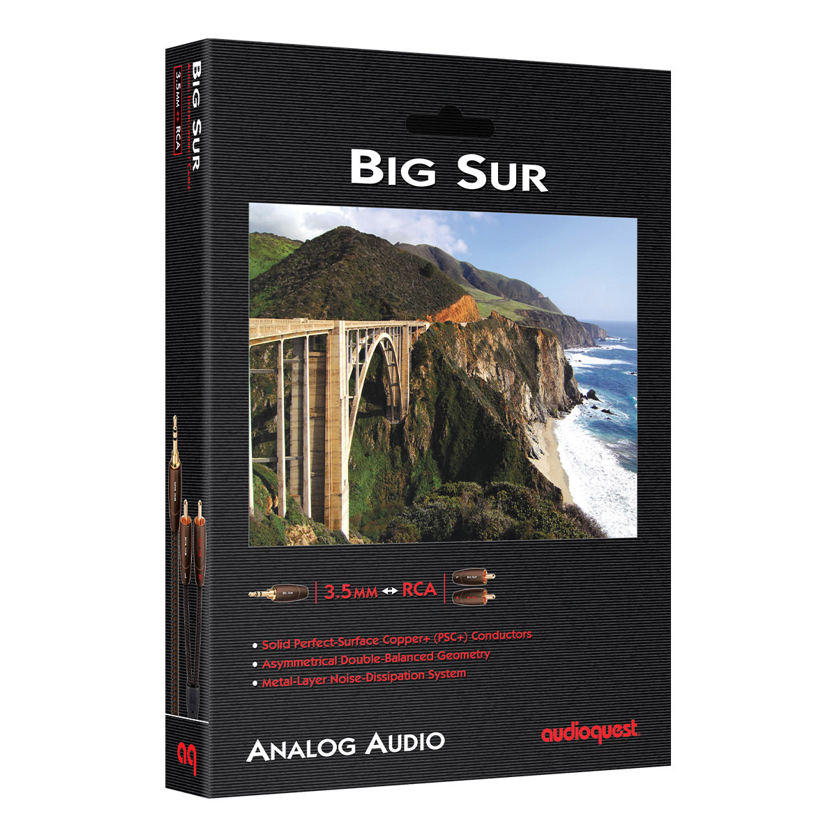 AudioQuest Big Sur 3.5mm Mini to RCA Audio Cable (3.28 ft.)