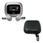 JBL Live Beam 3 True Wireless Noise Cancelling Earbud Bundle with gSport Case (Silver)
