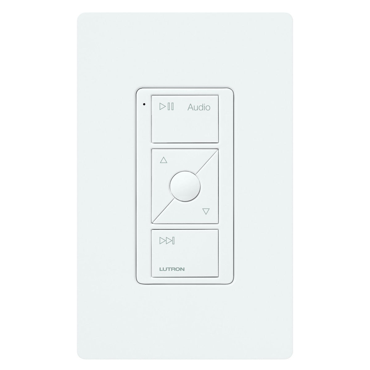 Lutron Caseta Wireless Pico Remote Control for Audio (White)