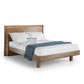 BDI KAVA Bedroom 9617 Queen Bed Frame with Built-In LEDs (Walnut)