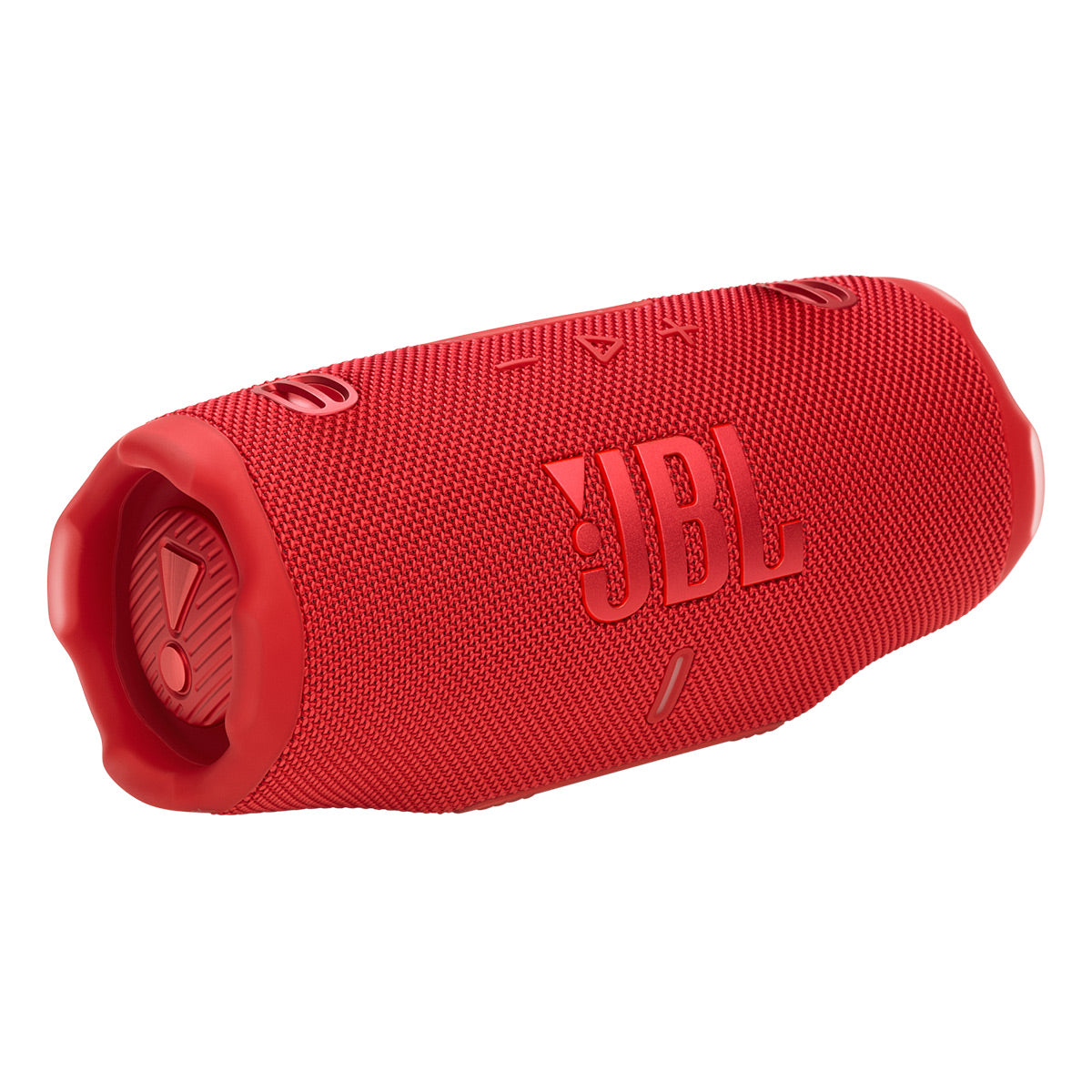 JBL Charge 6 Waterproof Portable Speaker Bundle with gSport Silicone Sleeve (RED)