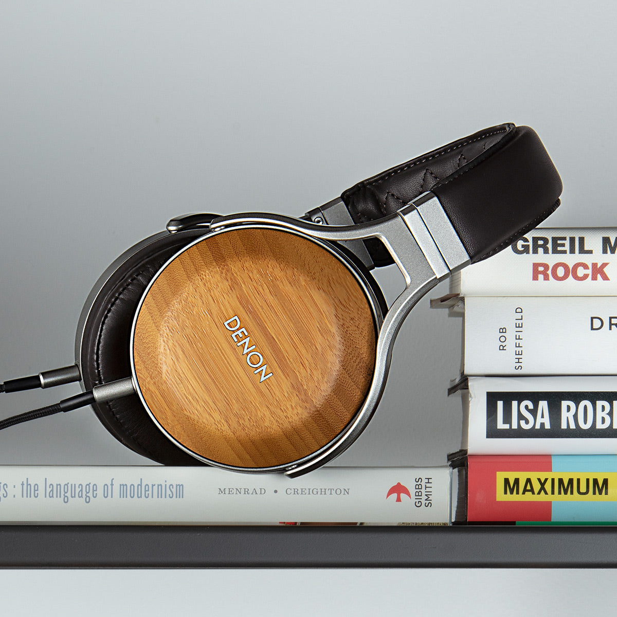 Denon AH-D9200 Reference Over-Ear Premium Headphone (Bamboo)