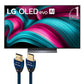 LG LG OLED55C5PUA 55 Inch 4K OLED evo C5 Smart TV with AudioQuest SKY 3m HDMI Cable
