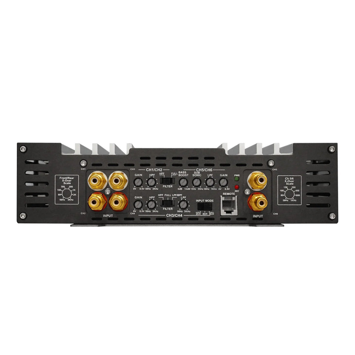 Zapco Z-150.6 SP 6-Channel 1650-Watt Super Power Class AB Amplifier