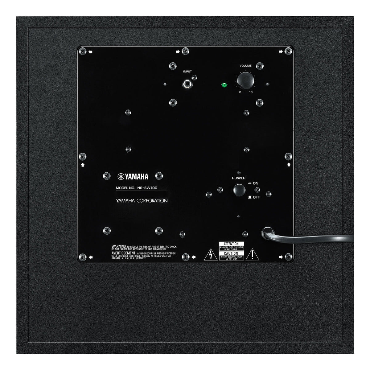 Yamaha NS-SW100 Subwoofer (Black)