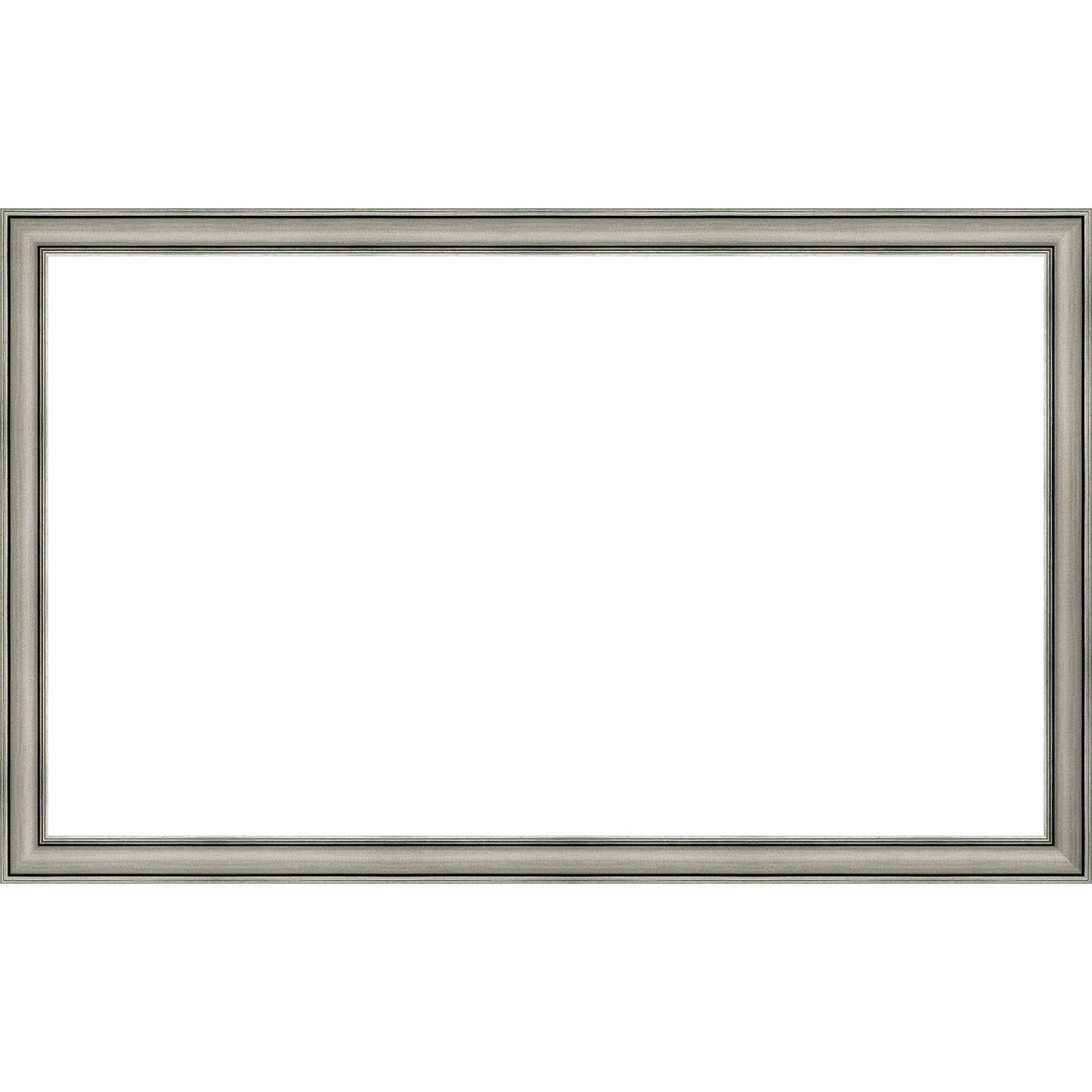 Deco TV Frames 50" Slim Frame for Samsung The Frame TV 2021-2024 (Industrial Nickle)