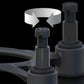 IsoAcoustics Aperta 300 Speaker Isolation Stand - Each (Silver)
