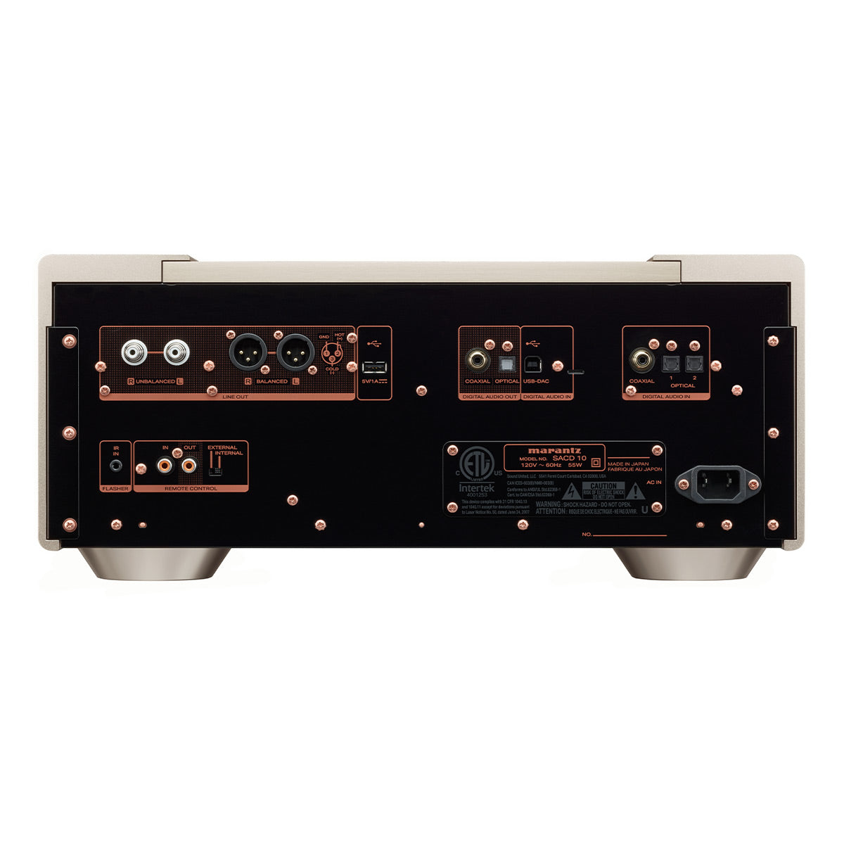 Marantz MODEL 10 Integrated Amplifier Bundle with SACD10 CD Player (Champagne)