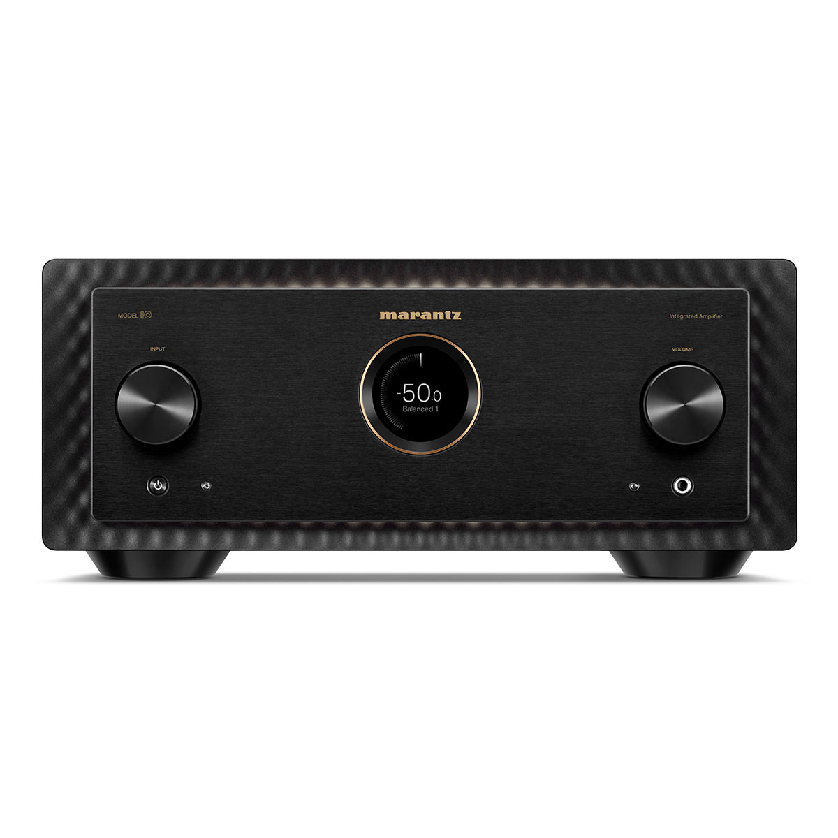 Marantz MODEL 10 Integrated Amplifier Bundle with Link 10n Streaming Preamplifier (Black)