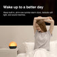 WiiM Wake-up Light All-in-One Sunrise Alarm Clock, Sound Machine, & Music Streamer (Sea Blue Green)