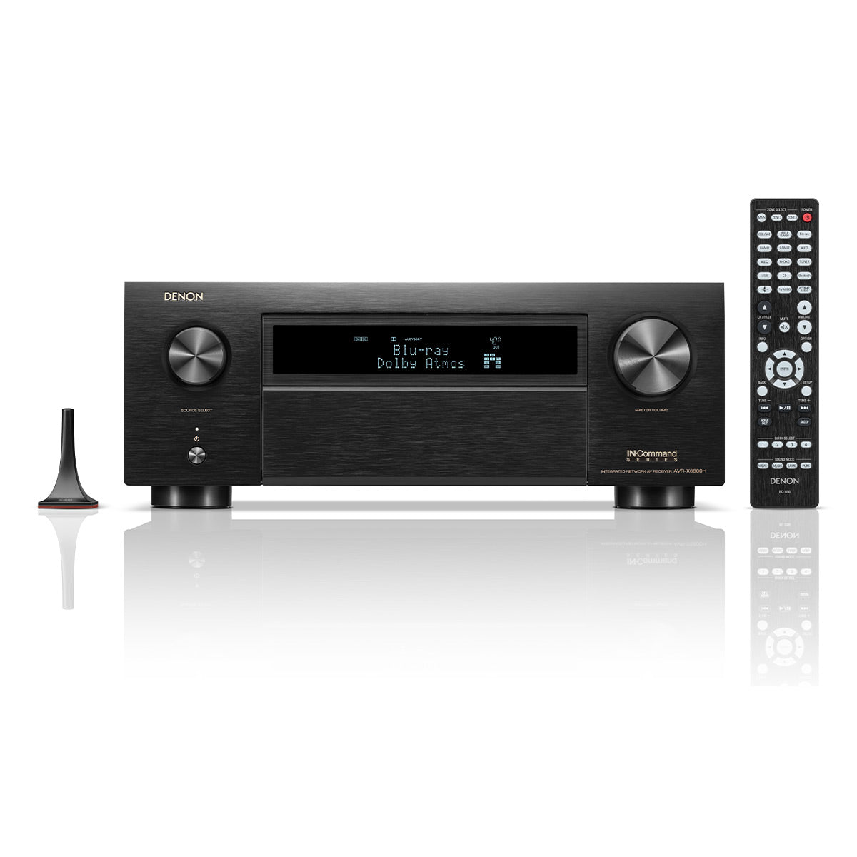 Denon AVR-X6800H 11.4-Channel 8K Home Theater Receiver with Dolby Atmos/DTS:X and HEOS Built-In