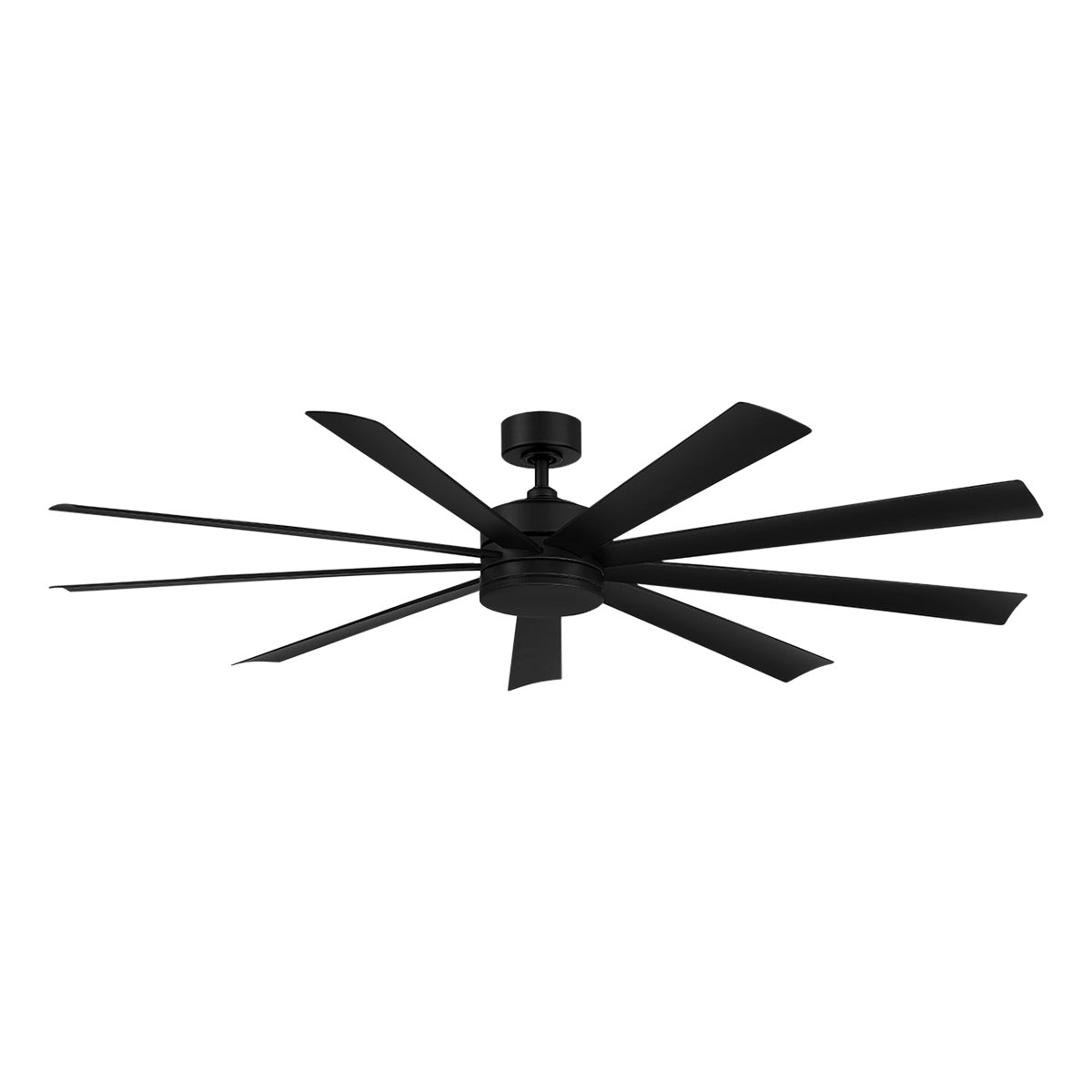 Modern Forms Wynd XL Smart Ceiling Fan - 72" (Matte Black)