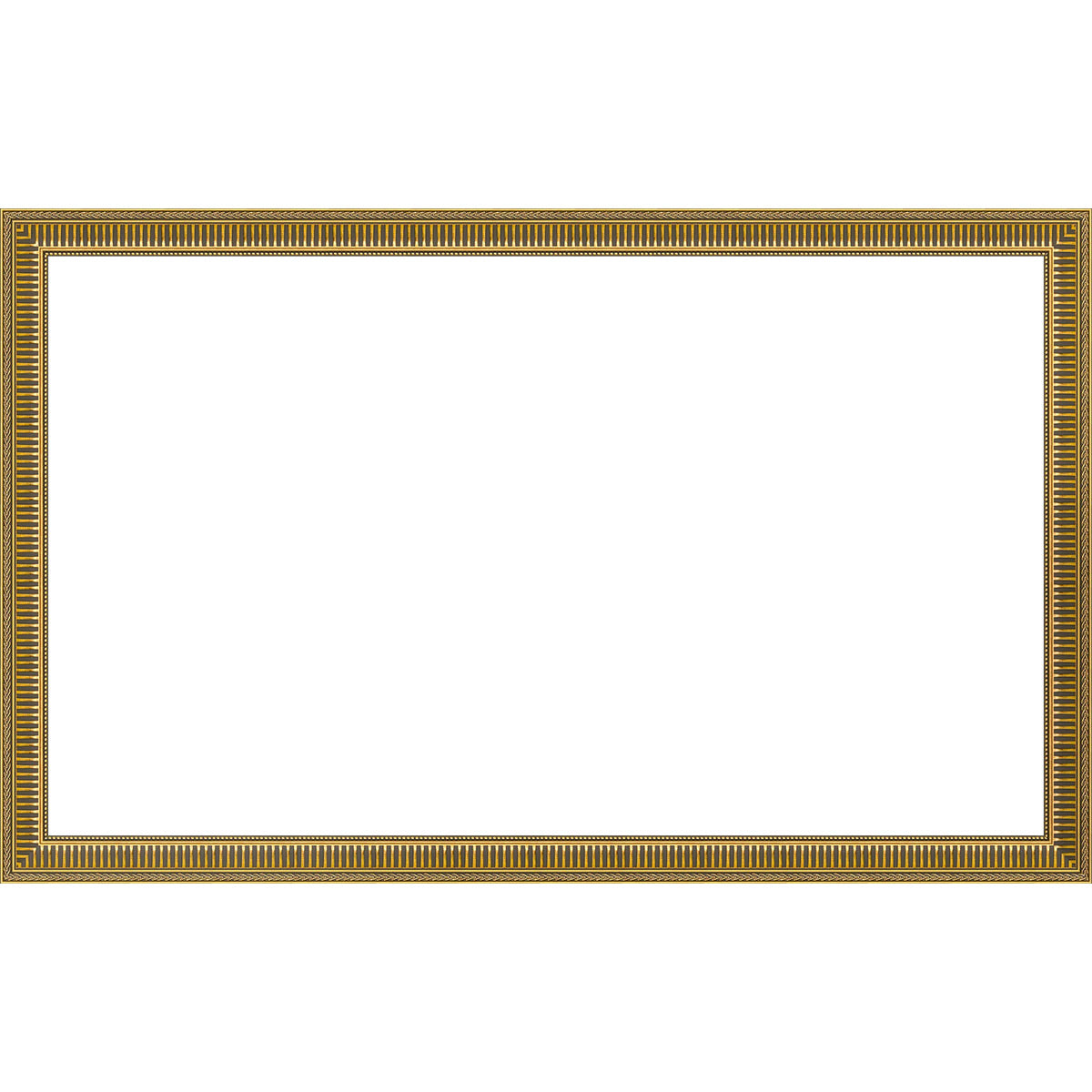 Deco TV Frames 50" Slim Frame for Samsung The Frame TV 2021-2024 (Empire Gold)