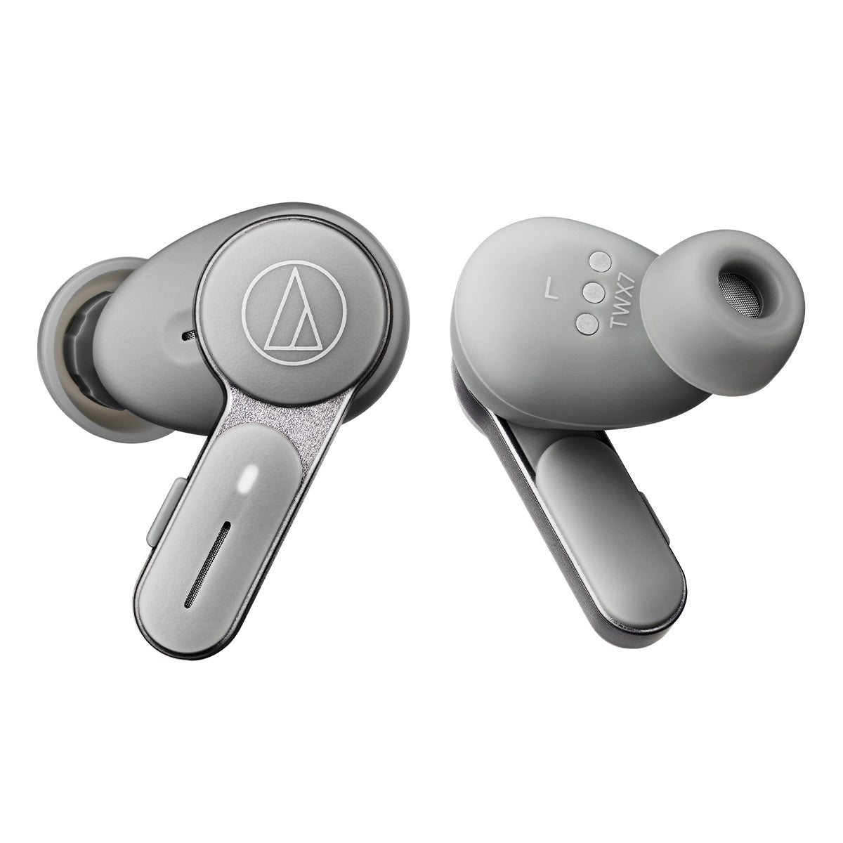 AudioTechnica ATH-TWX7 Truly Wireless Earbuds (Gray)