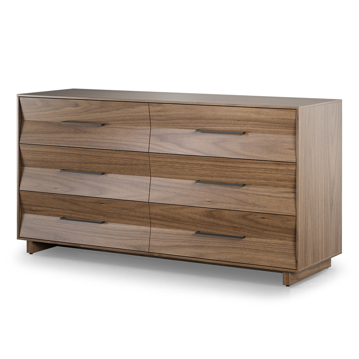 BDI KAVA Bedroom 9686 6-Drawer Dresser (Walnut)