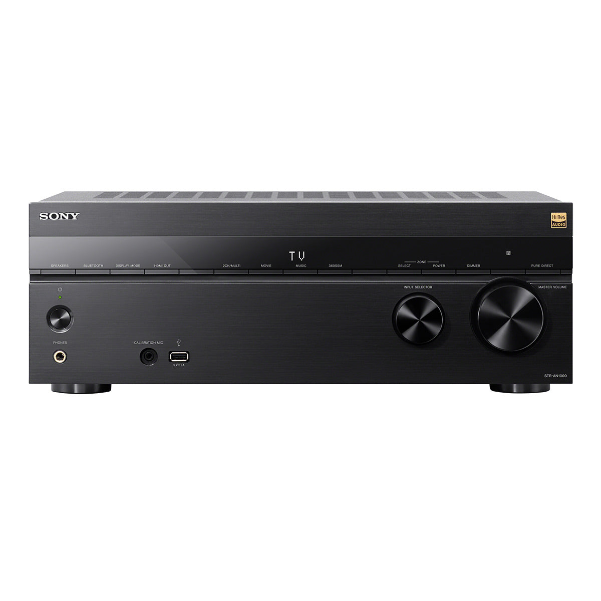 Sony STR-AN1000 7.2 Channel 8K AV Receiver with AudioQuest SKY 3m HDMI Cable