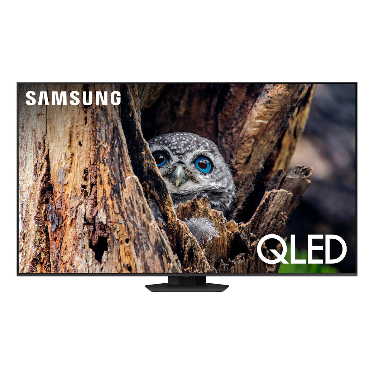 Samsung QN85Q80DA 85" 4K QLED Smart TV (2024) with HW-QS730D 3.1.2-Channel Soundbar and Wireless Subwoofer
