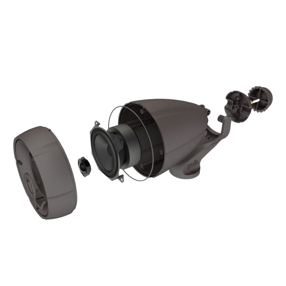 Polk Audio Atrium SAT300 Outdoor Passive Satellite Speaker - 8 Pack (Chestnut Brown)