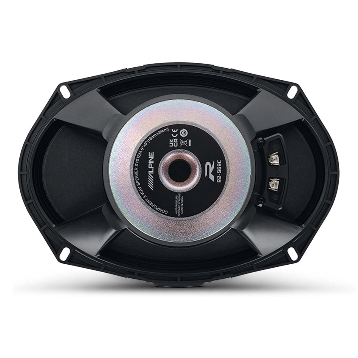 Alpine R2-S69C R-Series 6x9" Component Speaker Set