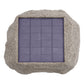 Victrola Rock Speaker Connect Bluetooth Outdoor Speaker with Solar Charging - Each (Stone)