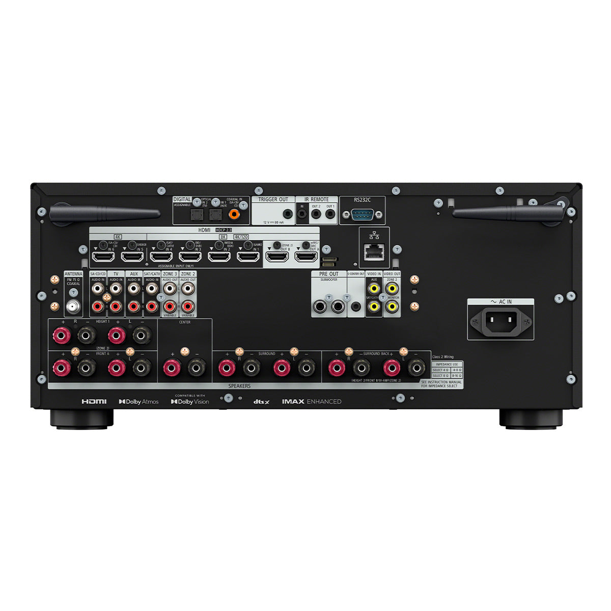 Sony STR-AZ3000ES 9.2 Channel 8K AV Receiver with AudioQuest SKY 3m HDMI Cable