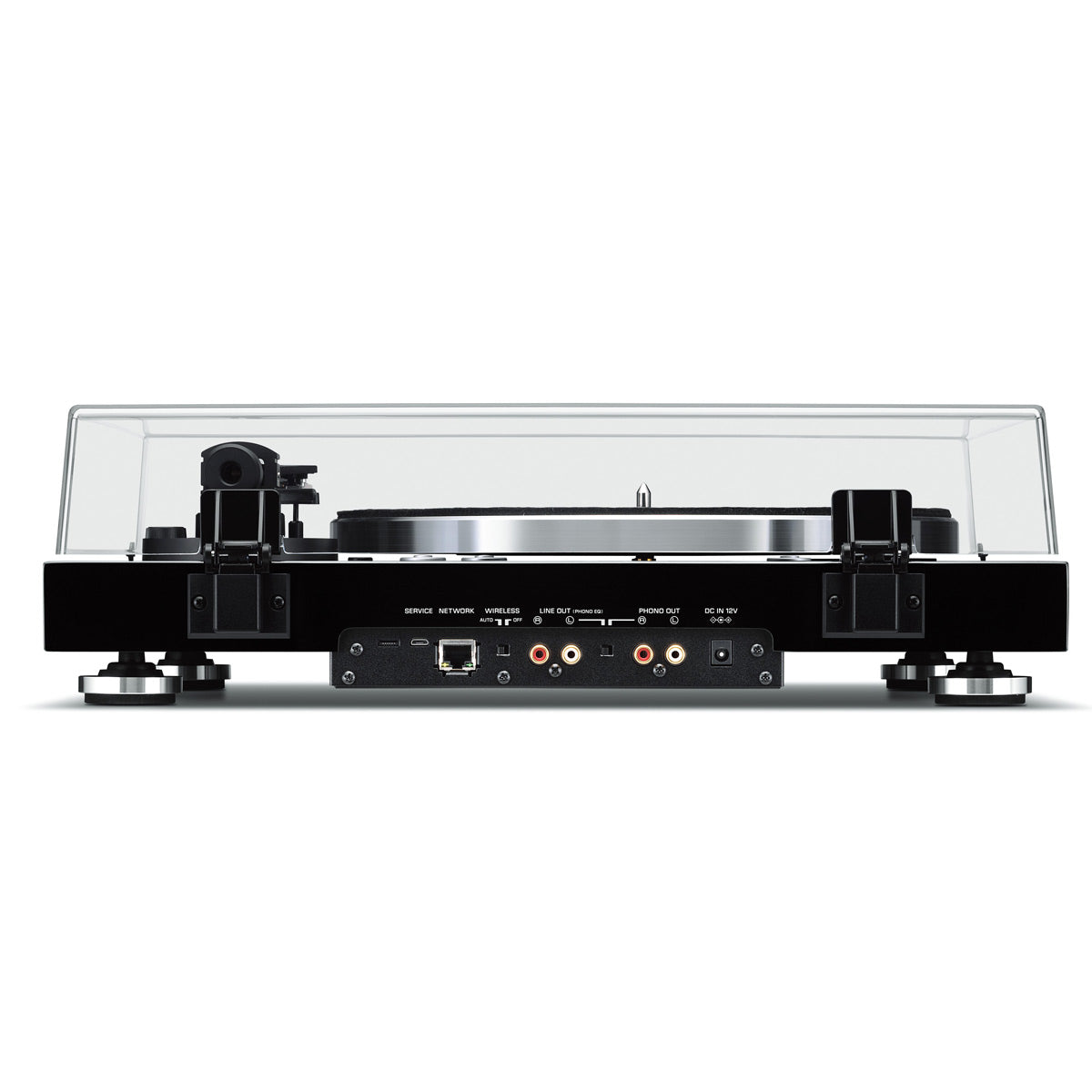 Yamaha MusicCast Vinyl 500 Wi-Fi Turntable (Piano Black)