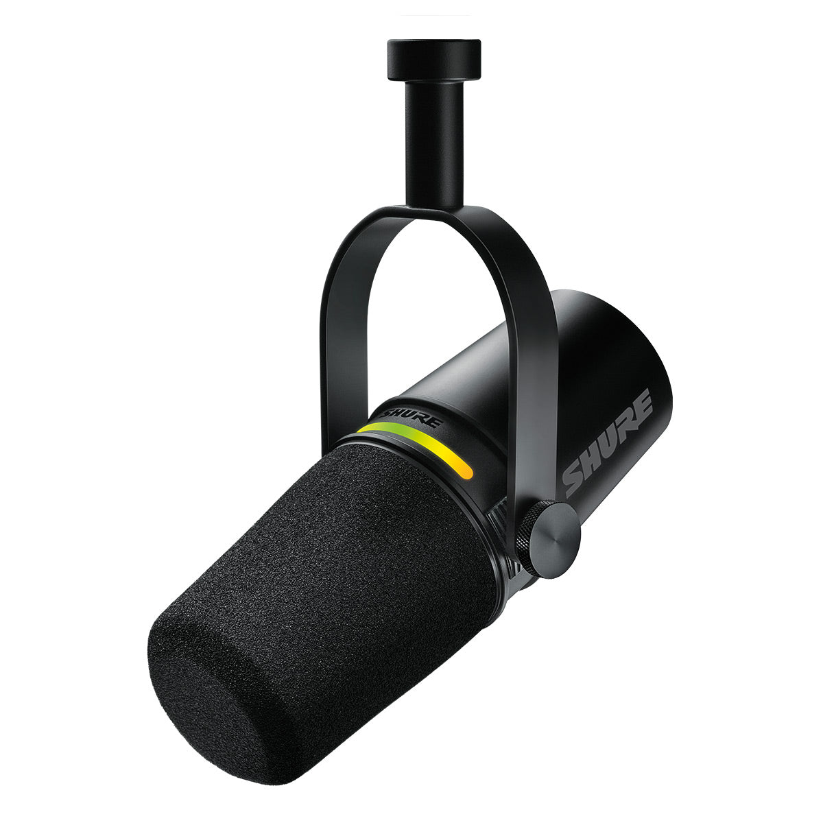 Shure MV7+ Hybrid Output USB-C & XLR Podcast Microphone (Black)