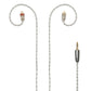 Meze Audio 2-Pin to 3.5mm Silver Plated Cable - 3.9 ft.