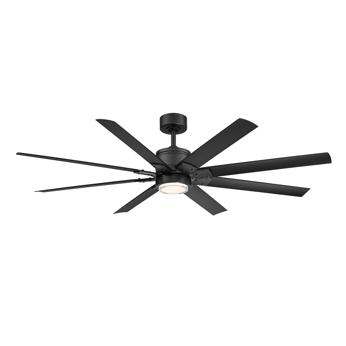Modern Forms Renegade Smart Ceiling Fan - 66" (Matte Black)