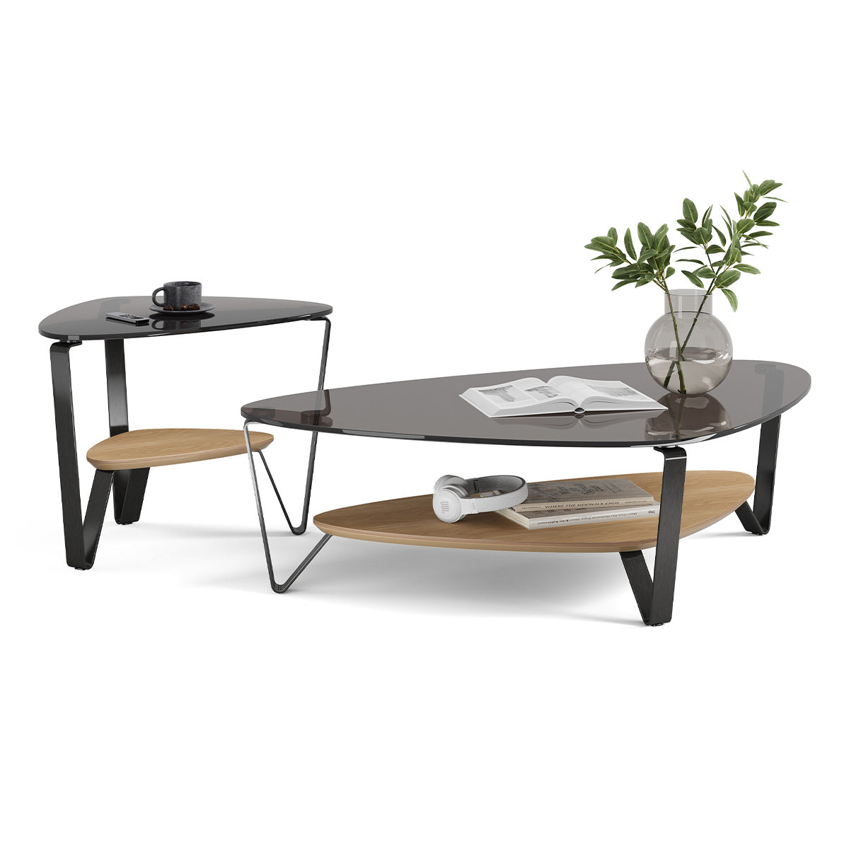 BDI Dino 1367 End Table (Washed Oak)