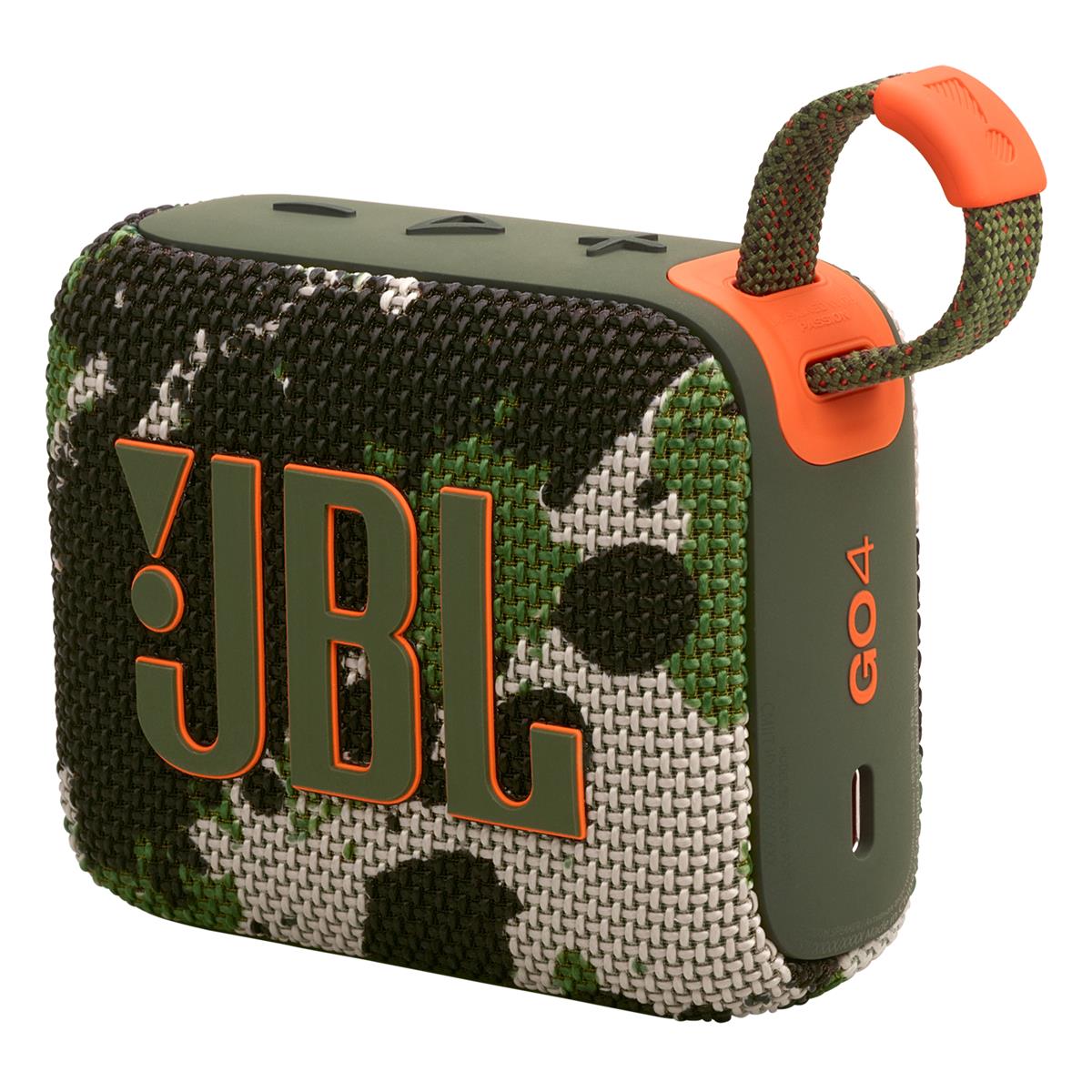 JBL Go 4 Ultra Portable Bluetooth Speaker Bundle with gSport Case (Camo)