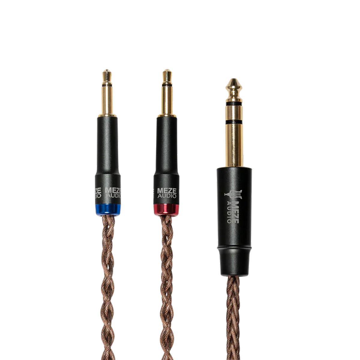 Meze Audio Mono 3.5mm to 6.3 mm Copper Cable - 8.2 ft.