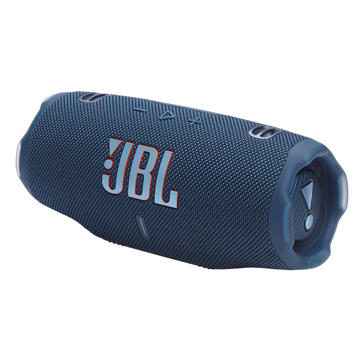 JBL Charge 6 Waterproof Portable Speaker Bundle with gSport Silicone Sleeve (Blue)