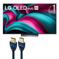 LG OLED65C5PUA 65" 4K UHD OLED evo C5 Smart TV with AudioQuest Sky 3m HDMI Cable