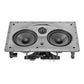 Polk Audio 255C-LS Vanishing In Wall Center Channel Speaker with 14 Gauge Speaker Wire - 50 Feet