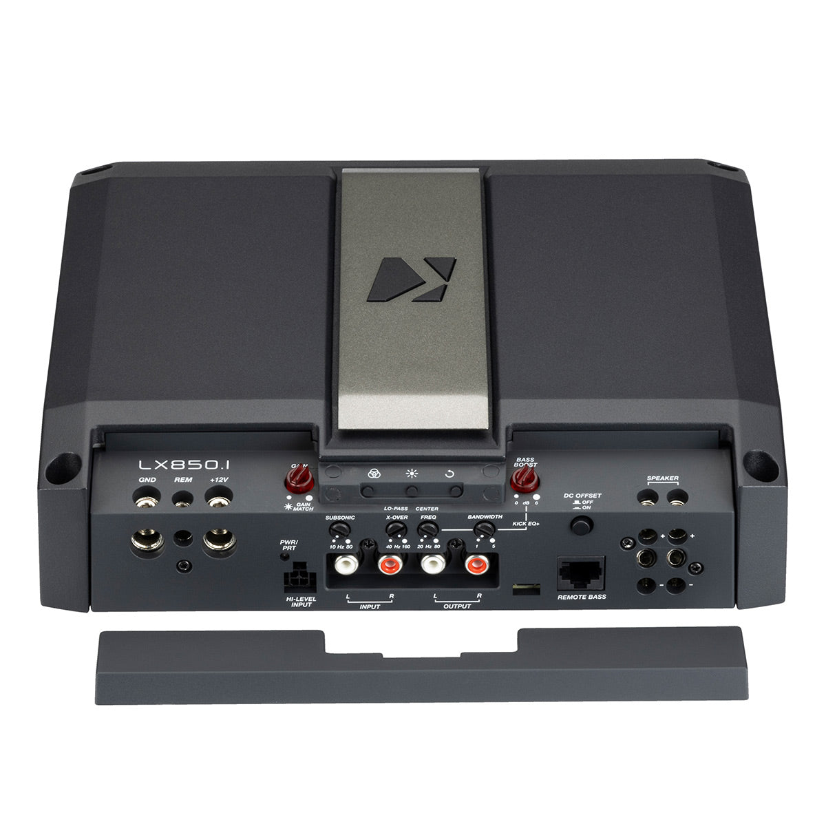 Kicker LX850.1 Mono Class D Subwoofer Amplifier with Smart Bass