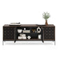 BDI Elements 8709 Constellation Media Cabinet with Console Base (Toasted Oak)